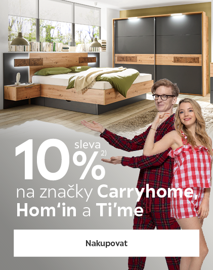 Sleva 10 % na značky Carryhome, Hom'in a Ti’me