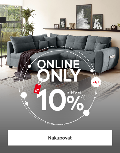 Sleva 10 % na produkty online-only